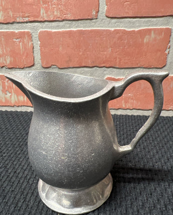 PITCHER PEWTER SMALL 4" H X 4.5" W