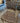 SET OF 2 WOVEN LEATHER COUNTER HEIGHT BAR STOOLS, RUSTIC LOOK, WROUGHT IRON BASE