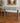 GLASS TOP DECK, DARK WOOD LEGS