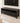 BLACK WOODEN TV STAND, 3 DRAWERS