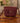MICHAEL KORS CROSSBODY BAG PEBBLED BURGUNDY LEATHER GOLD TONE HARDWARE