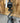 BLACK WROUGHT IRON "S" COLUMN BUFFET LAMP