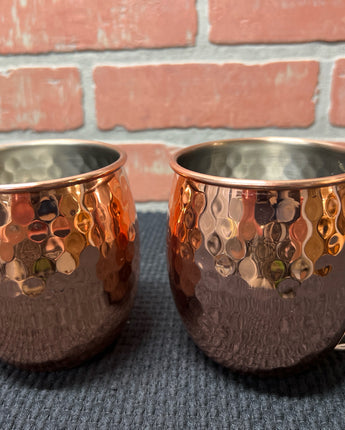 COPPER MOSCOW MULE MUGS