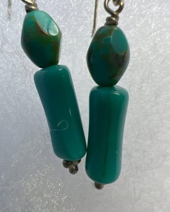 EARRINGS TURQUOISE DANGLES