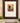 SIGNED & NUMBERED PRINT, ARCHITECTURAL WINDOW & GARDEN SCENE