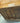 DARK WOOD SERVER, 2 DOORS, GOLD HARDWARE