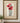 CONTEMPORARY RED POPPIES WITH NEUTRAL BACKGROUND AND ANTIQUED GOLD FRAME