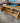 SOLID OAK ENTERTAINMENT/TV STAND W/2 CABINETS