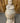 LARGE SOLID WOOD FINIAL, TABLE DECORATION, WHITE WASH