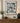 NATURAL WOOD FRAME, ABSTRACT ART ON WHITE CANVAS
