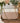 KATE SPADE WHITE AND TAN COLORBLOCK CHAIN SHOULDER BAG