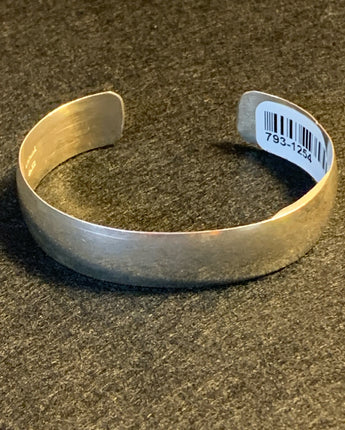 STERLING SILVER, 7" CUFF BRACELET