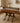 DUNCAN PHYFE, CHERRY DROP LEAF DUAL PEDESTAL BASE, WITH EXTRA CENTER LEAF