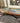 SOLID WOOD TILE TOP COFFEE TABLE W/METAL LEGS