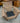 WICKER CHAIR and OTTOMAN, BROWN, INDOOR/OUTDOOR, NO CUSHIONS