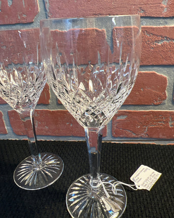 SHAFTESBURY, SET OF 4, CRYSTAL GOBLET STEMWARE