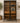 CRATE & BARREL STEEL, GLASS & WOOD CABINET