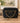 MICHAEL KORS BLACK SAFFIANO LEATHER CROSSBODY BAG WITH GOLD TONE ACCENTS