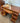DESK, CHERRY WOOD, 7 DRAWERS, " DAVIS CABINET CO.", 21.5" x 48" x 30"