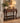 VINTAGE, DARK OAK LIBRARY/ HALL TABLE, CARVED CURVED LEGS
