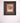 ARCHITECTURAL ROSETTE PRINT, TUSCAN-INSPIRED BLACK EMBOSSED FRAME, 24.5" 28"