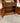 WOOD BOOKCASE w/ 3 SHELVES w/ GLASS INSERT, 1 DRAWER, 2 DOORS
