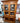 CHINA CABINET/LIGHTED HUTCH 2 SHELVES, BOTTOM DOORS
