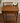 ANTIQUE DESK, SLANT FLIP TOP
