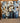 ABSTRACT SQUARE CONVAS BLUES BROWNS BLACKS & WHITES