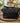 COACH BLACK PEBBLED LEATHER SATCHEL SILVER TONE ACCENTS