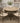 5 PIECE METAL AND STONE DINING SET
