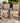 SET OF 2 OUTDOOR PATIO CHAIRS WITH BLACK METAL FRAME