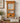 PINE WOOD CASE, HONEY FINISH BATTERY CLOCK, ONE DRAWER, BLACK KNOB