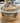 POTTERY, DAVID BATZ, CROCK w/ LID, EARTH TONES