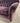 ARHAUS, "PRESTON" TUFTED BACK  PURPLE VELVET SOFA