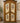 CURVED TOP, PAINTED ITALIAN ARMOIRE