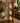 BLACK METAL 3 CANDLE FLOOR STAND, 3 RECTANGLE FROSTED GLASS PANELS