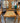 ANTIQUE OAK, CANE SEAT