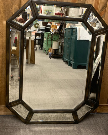 OCTAGON PANEL MIRROR WITH BEVEL GLASS 38"X30"