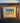 BURGUNDY W/GOLD DISTRESS FRAME BLUE BLOSSOM TREES W/CEDAR TREES