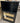 NIGHT STAND BLACK BASE  RATTAN DRAWER FRONTS FARMHOUSE 2 DRAWERS OUTLET