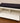 WHITE STORAGE BENCH, BLACK CUSHION