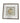 ARTWORK GEO STONE NEUTRAL COLOR DOUBLE CREAM MATT BROWN FRAME 17.5" X 17.5"