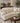 CHEZ DEL IVORY CURVED SOFA WITH PLUSH DEEP CUSHIONS WITH PILLOWS