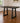 ARHAUS RECTANGLE TABLE, BLACK ANGLE LEGS