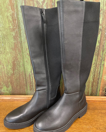 BOOTS ANDRE' ASSOUS WOMEN'S VIVA KNEE HIGH BLACK BOOTS 8.5 MEDIUM