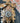CUCKOO CLOCK, BROWN CASE, WHITE ROMAN NUMBERS