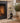 4 PC SET SMALL BLACK IRON FIREPLACE TOOL SET WITH BRASS TONE HANDLES