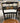 STENCILED PLANK BOTTOM HITCHCOCK CHAIR