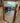 MEDIUM BROWN WOOD FRAMED MIRROR W/BEVELED EDGES